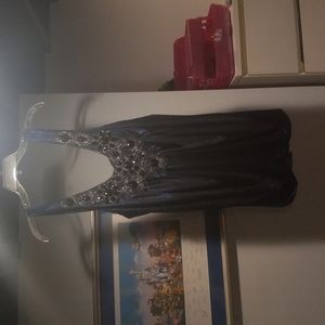 Torrid size 3 embellished tank sapphire shimmer